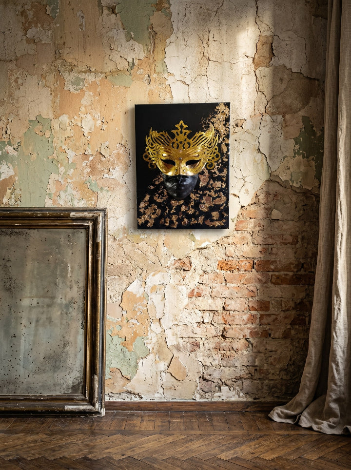 Silenzio d'Oro – detail view, premium handcrafted