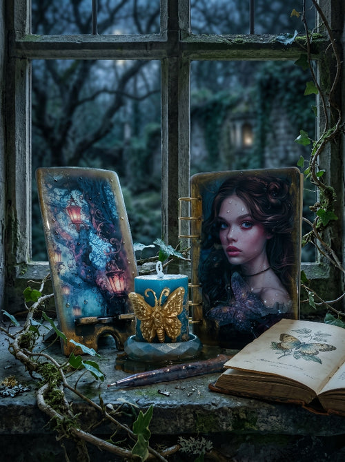 Mariposa's Relic Ritual Set – full 5-piece resin sacred space collection